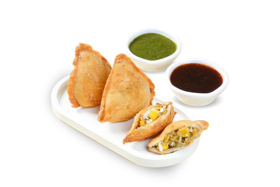 Cheese Corn Samosa
