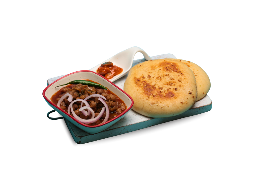 Multigrain Chole Kulche (2Pcs)