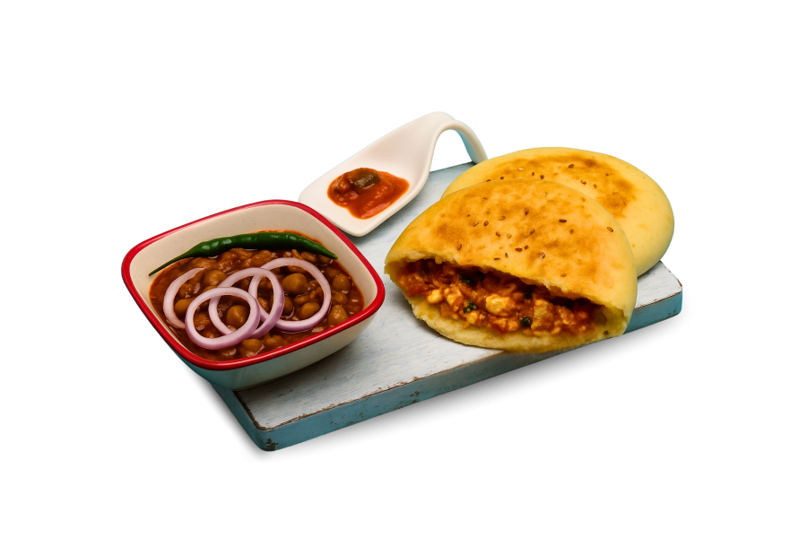 Stuffed Paneer Kulcha